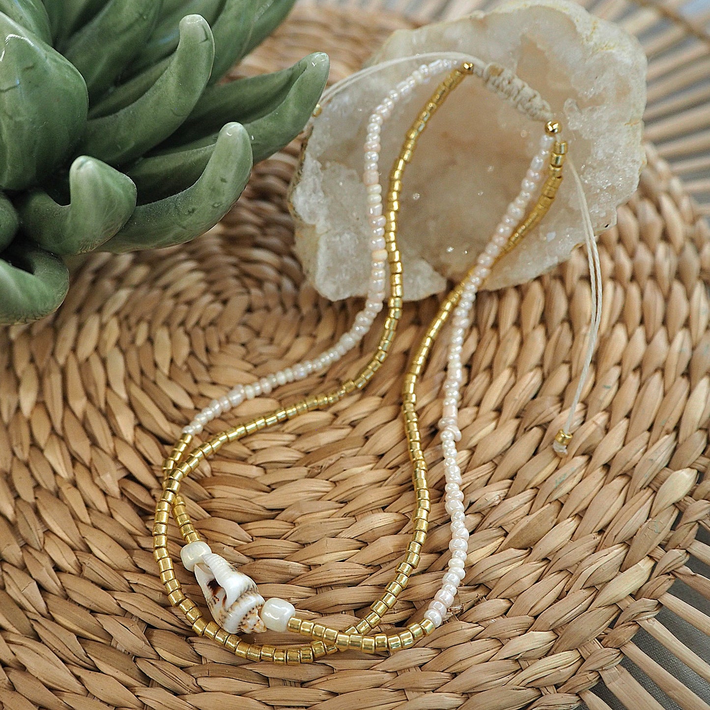 Nina Doppel-Fußkettchen